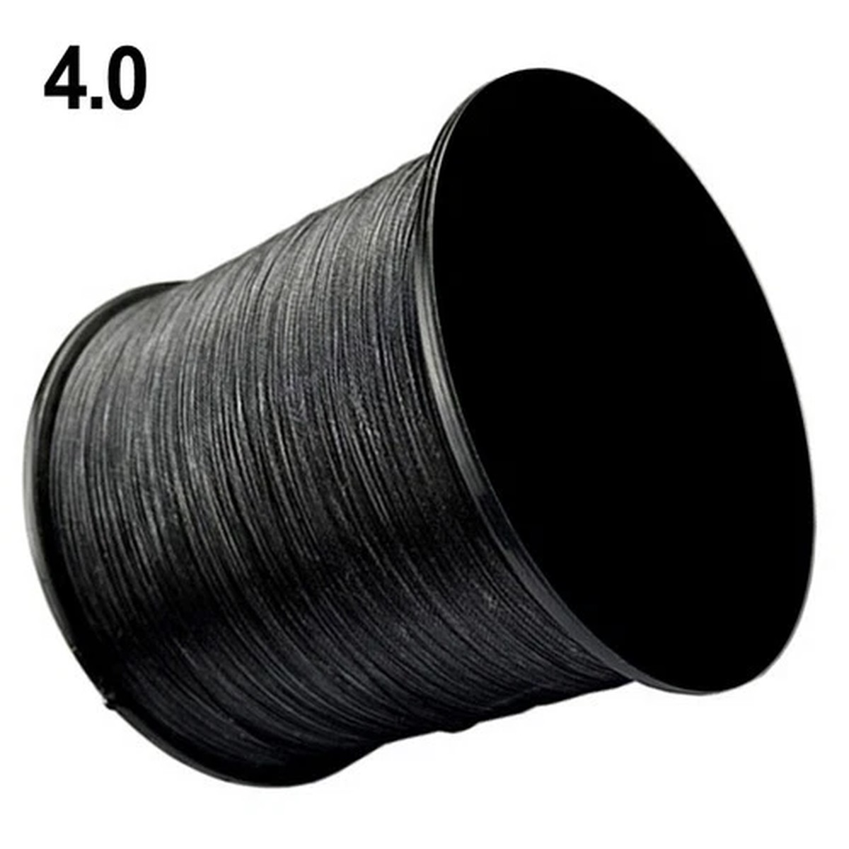 500M Black 4-Strand PE For Braided Fishing Line for Casting and Trolling