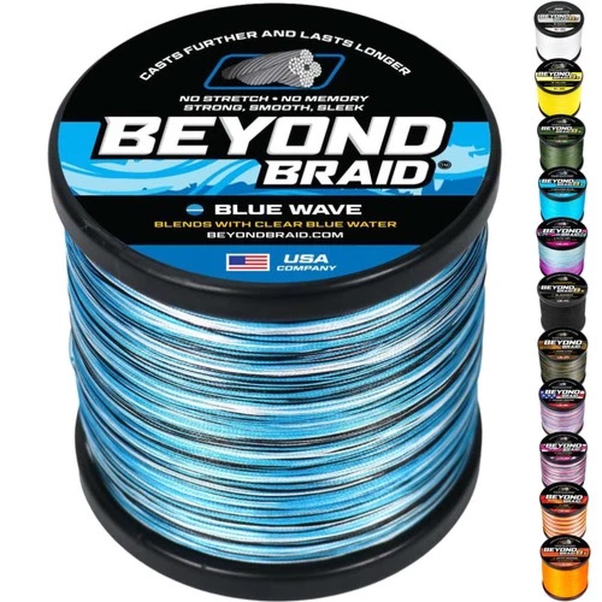 Blue Wave Braided Fishing Line - 20LB