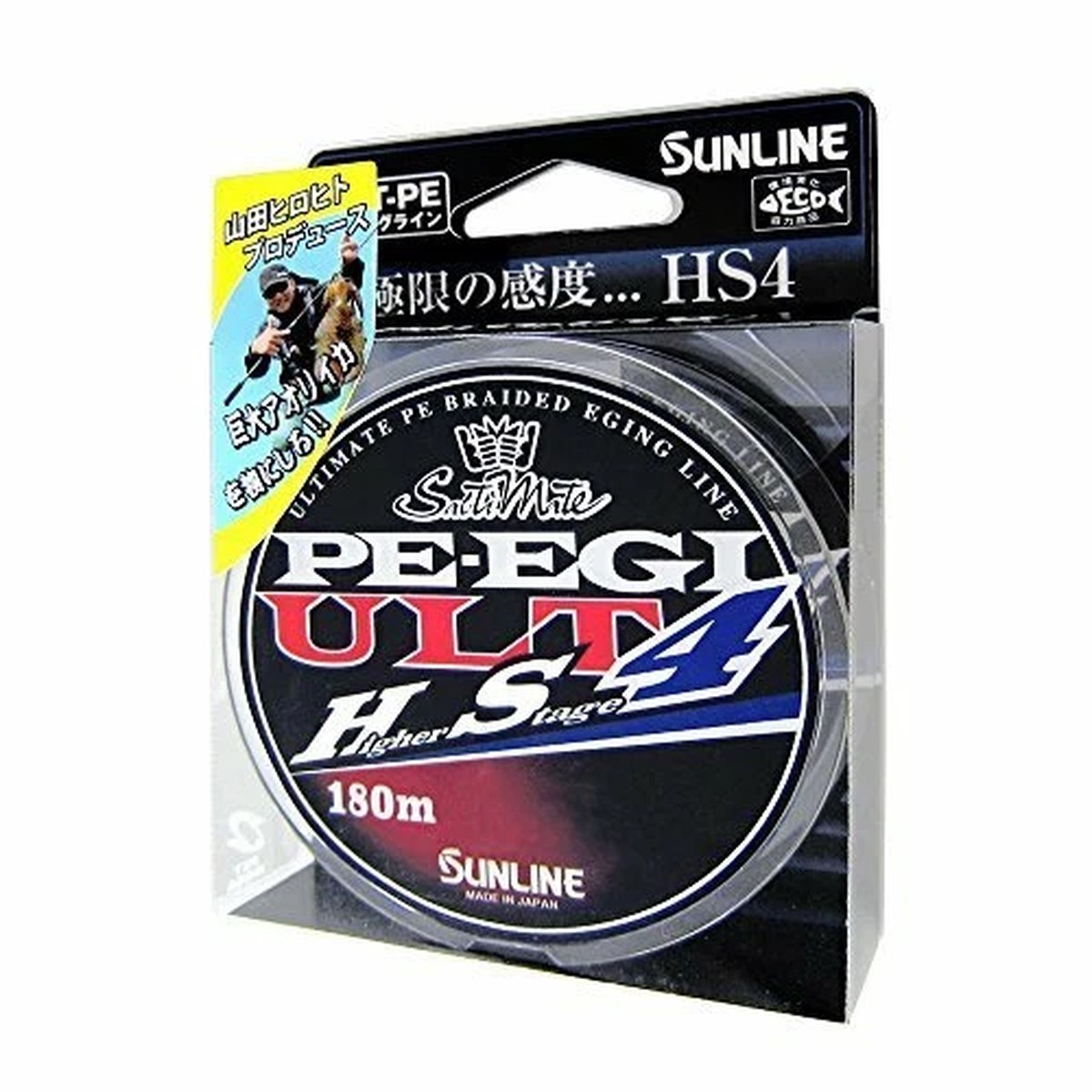 SUNLINE PE Line Saltimate EGI ULT HS4 180m #0.5 Fishing Line