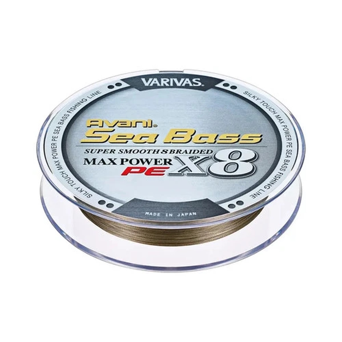 VARIVAS Avani Sea Bass PE Max Power X8 Line 150M, 0.8-1.5, 13.7-28.6LB, Japan
