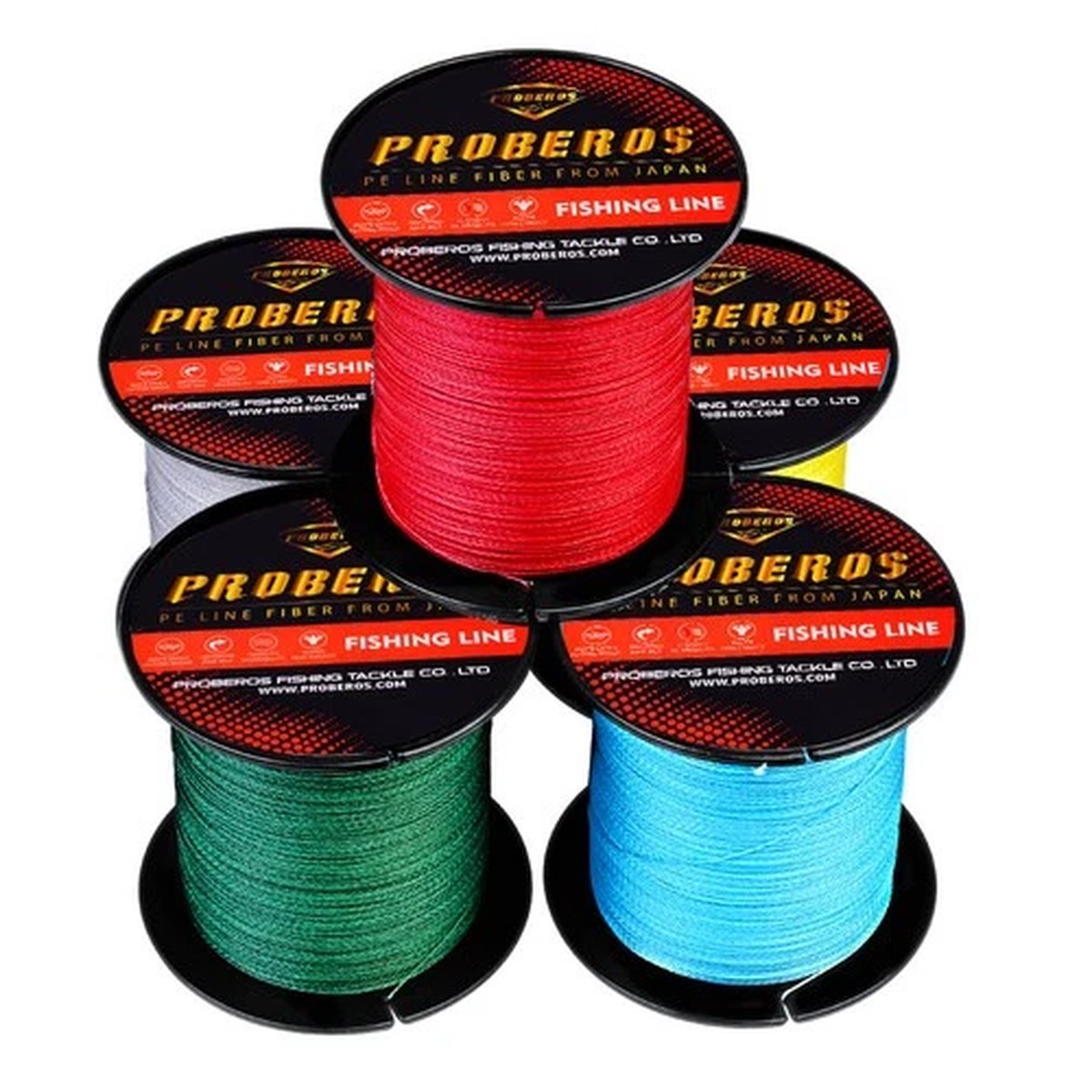 1Pcs 4 Strands Braid Fishing Lines 100M Dynema PE Line 6LB-100LB PE line