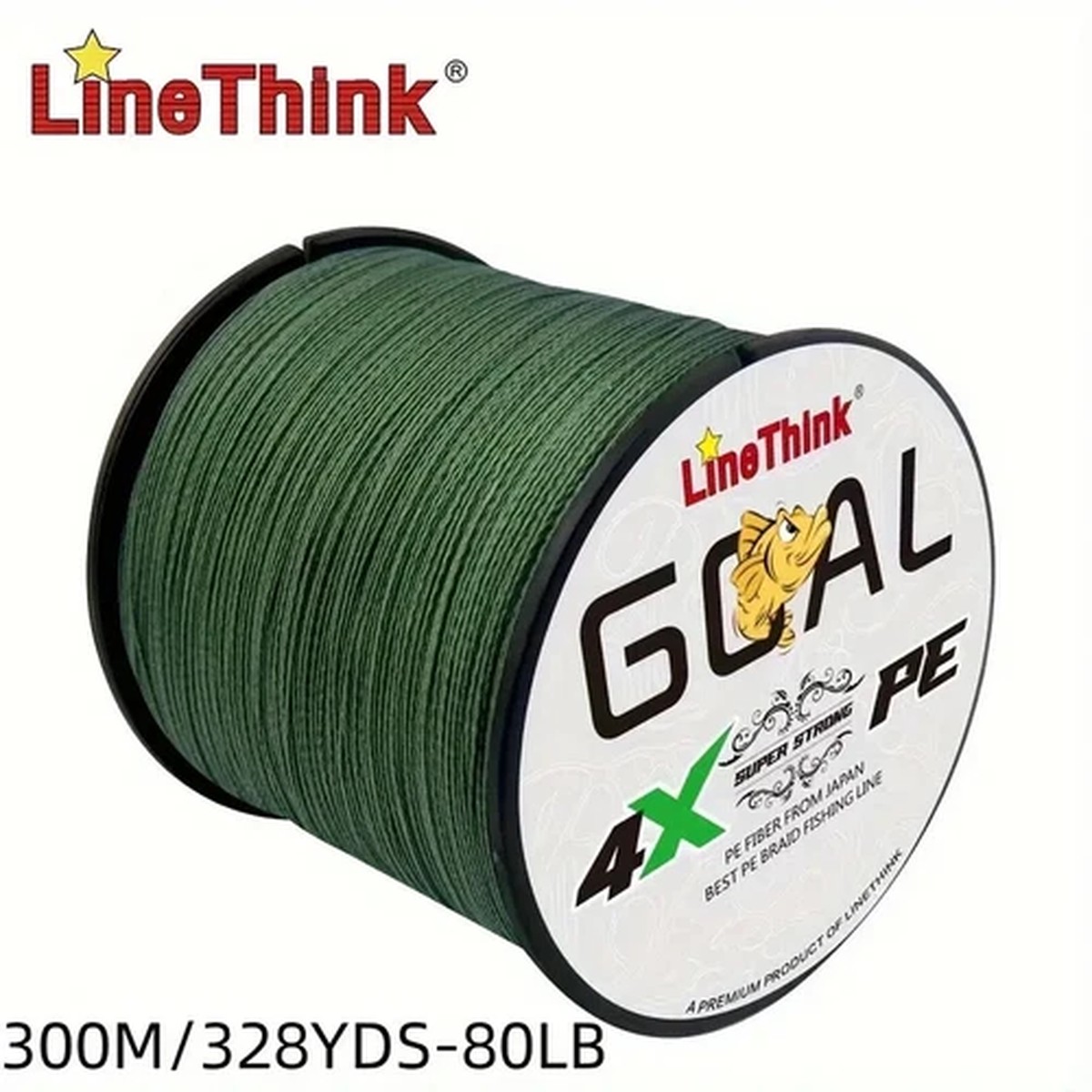 300M 36.3KG,0.45mm Strong Braided Fishing Line, Smooth Casting,High Strength UK