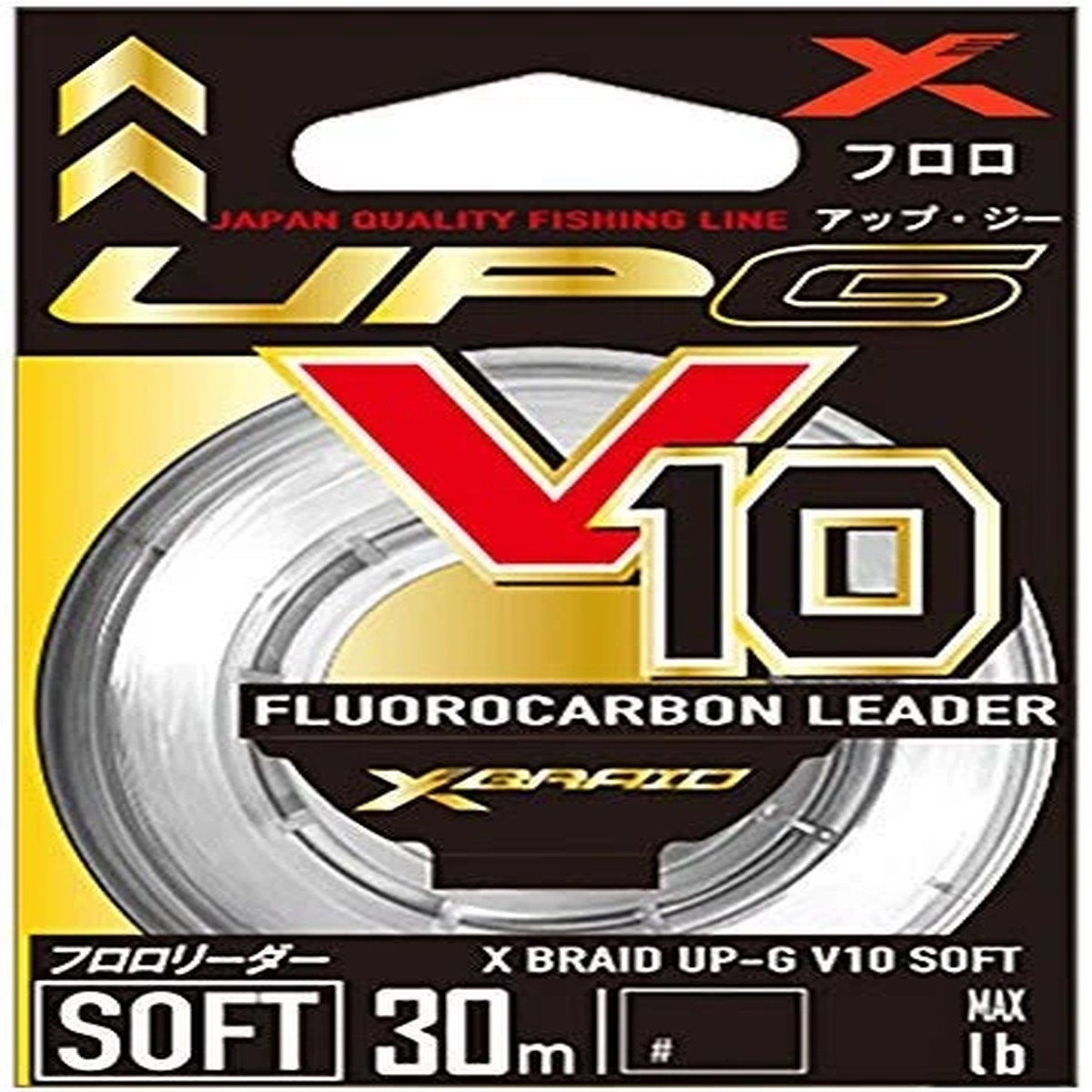 X-Braid UP-G Reader V10 Soft 98.4 ft (30 m) No. 7/30.5 LB NaturalNEW