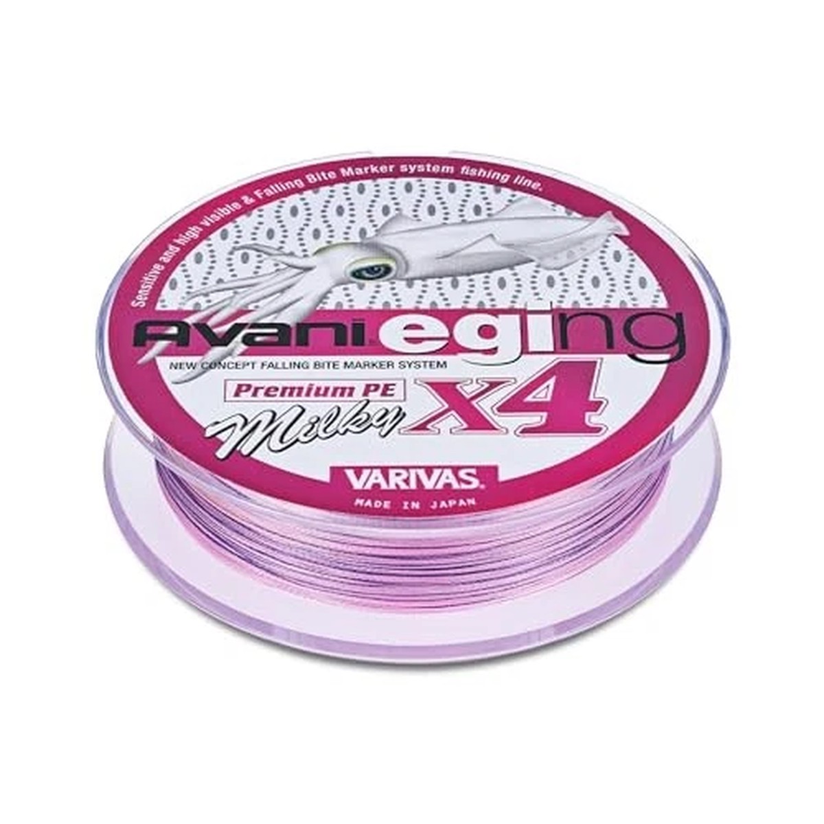 VARIVAS Fishing Line Avani Eging Premium PE X4 Milky 164.0 yd (150 m) No.