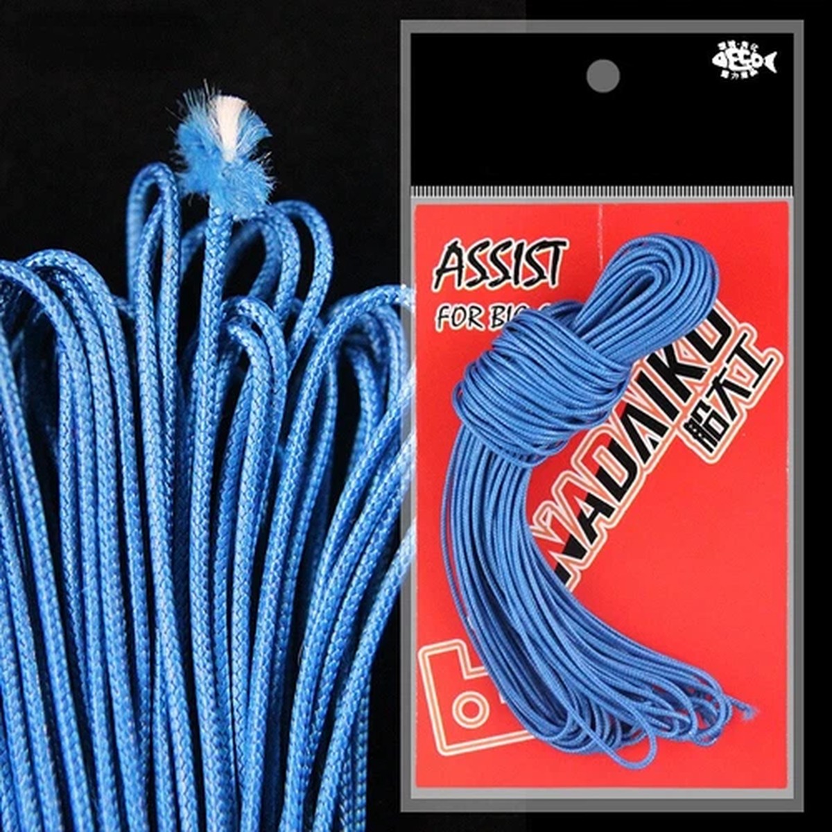 5M 16 Strands Braided Core PE Assist Line Strong Hollow Core Assist Line