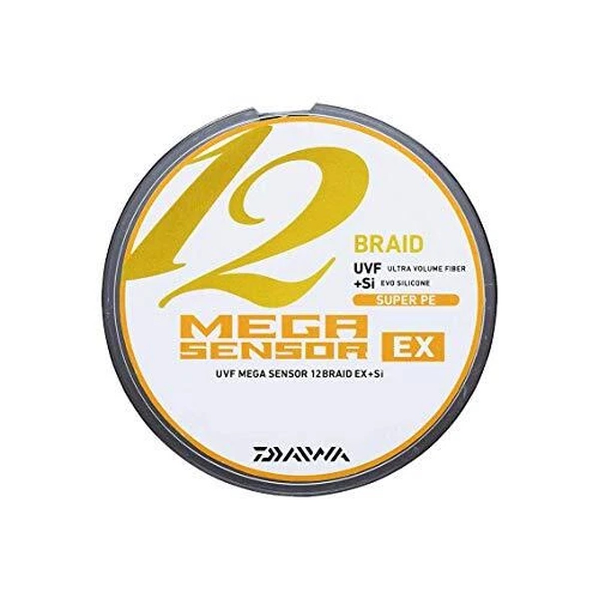 Daiwa Fishing PE Line UVF Mega Sensor 12 Braid EX+SI 150m #1.5/31lb 5-Colors