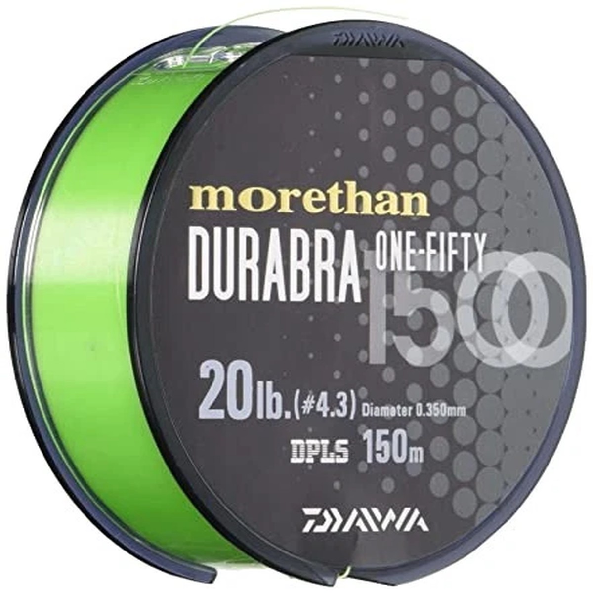 DAIWA Nylon Line Morethan Durabra 1500 16lb. 150m Lime GreenNEW