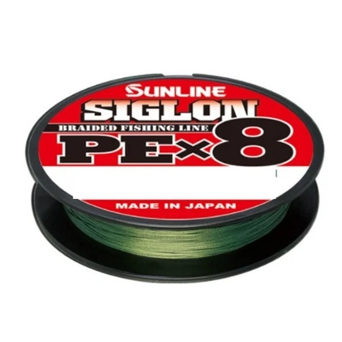 Sunline Siglon PEx8 Braided Fishing Line 300m Dark Green #5(80LB)