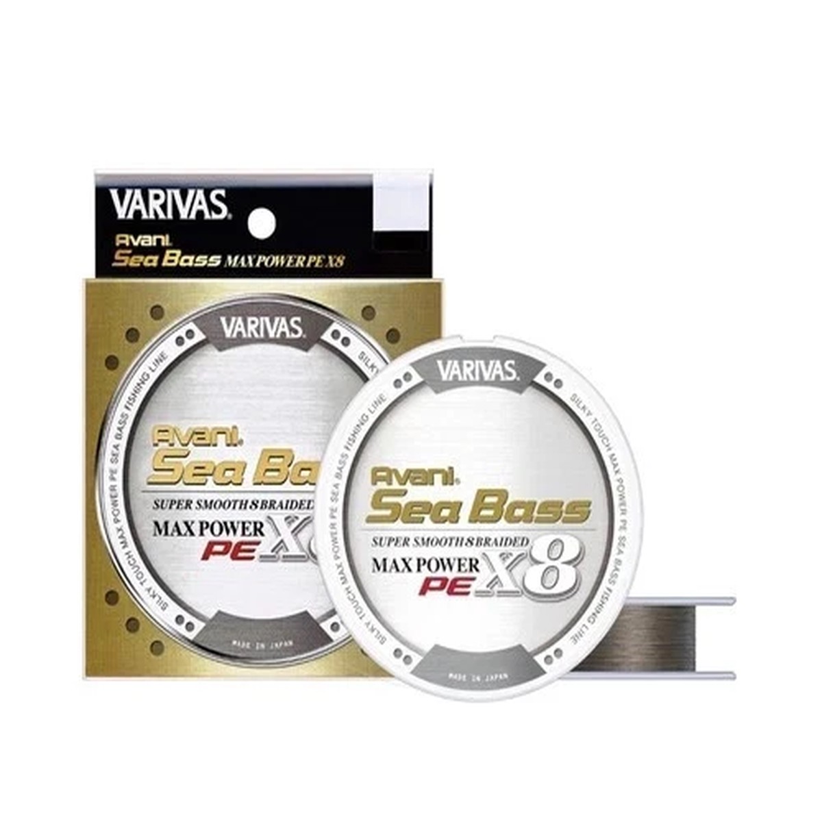 VARIVAS Avani Sea Bass Max Power PE X8 Braided Line 150m JDM Japan