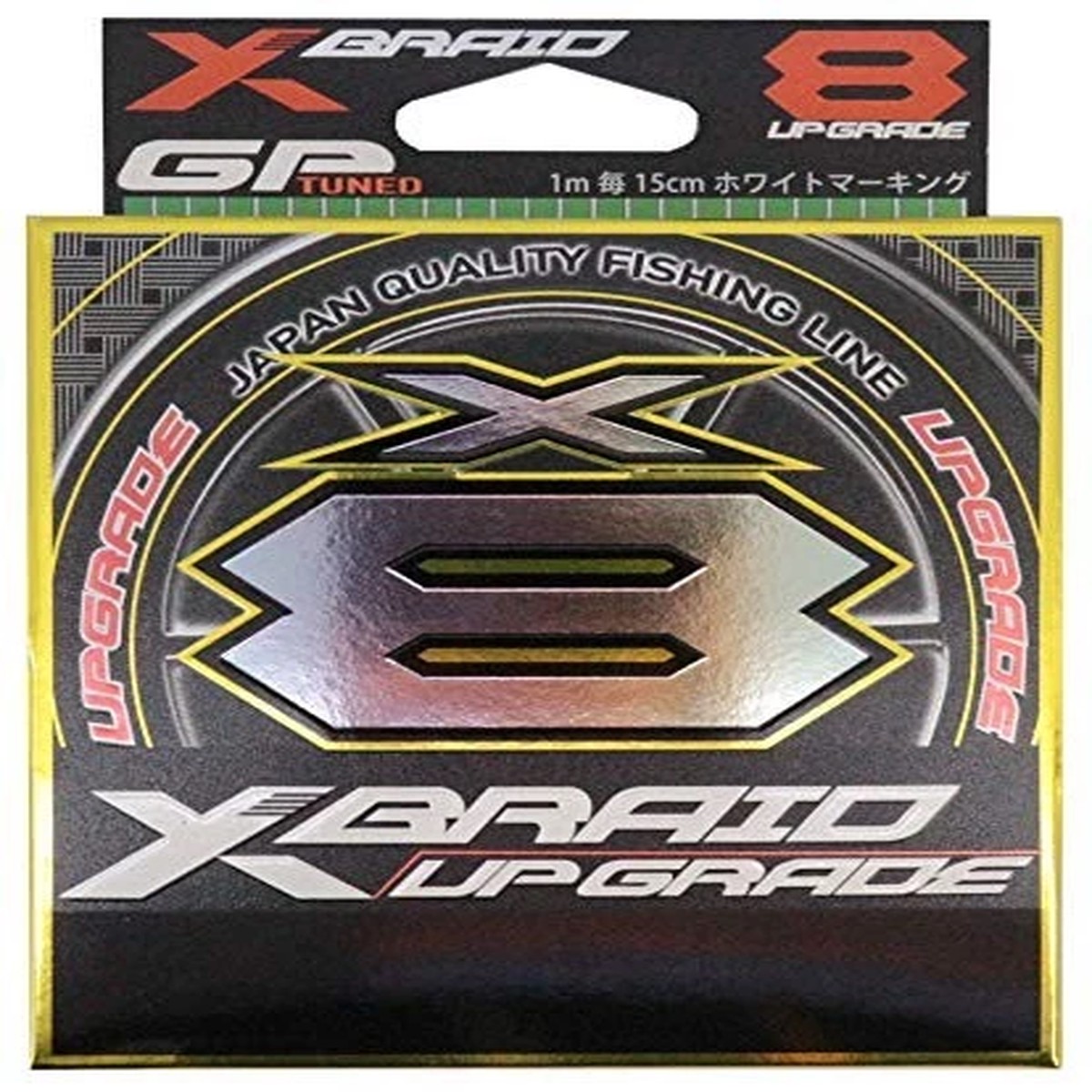 YGK X-Braid Upgrade X8 PE Fishing Line 0.6/14lb 200m most used PE line in JDMPS