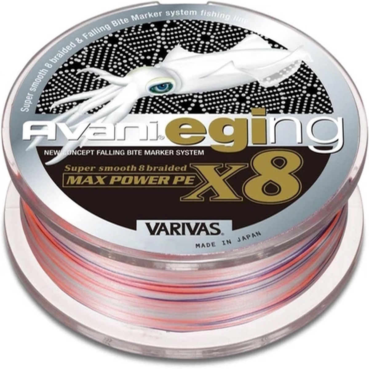 VARIVAS Avani Eging Max Power PE X8 150m 0.6 14.5lb PE Braid Line from Japan new