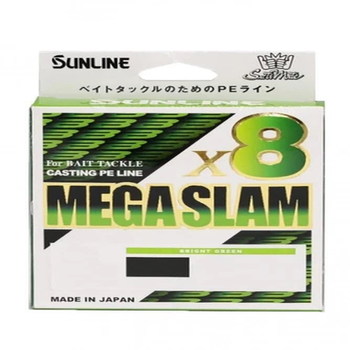 SUNLINE Salty Mate MEGA SLAM Casting PE Line x8 #5 80LB 200m Green New