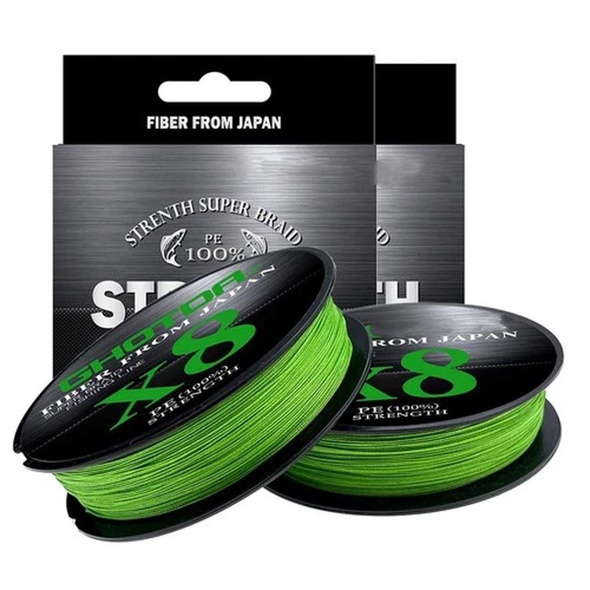 300M 8 Strands Braided Fishing Line Super Strong Multifilament Line 13lb-78lb