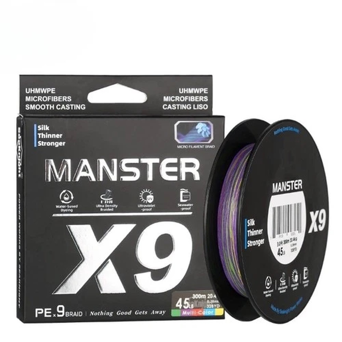 Braid Fishing Lines 500M anti-UV improved colorfastness PE Fishing Lines Fishing