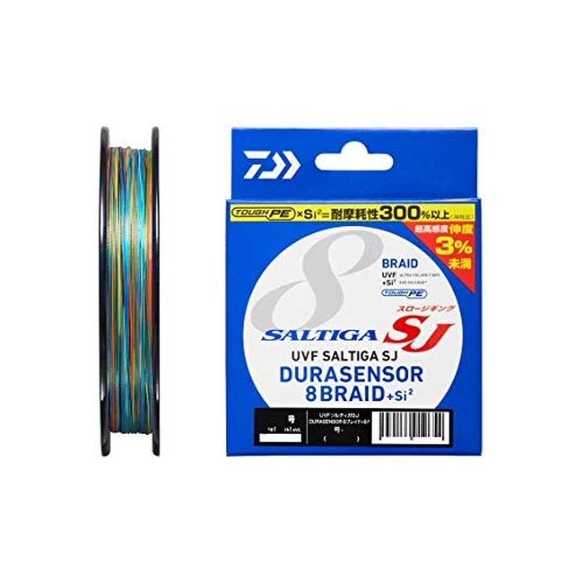 DAIWA PE Line UVF Soltiga SJ Dura Sensor x 8 + Si2 No. 1 1 600m 5 Colors (with