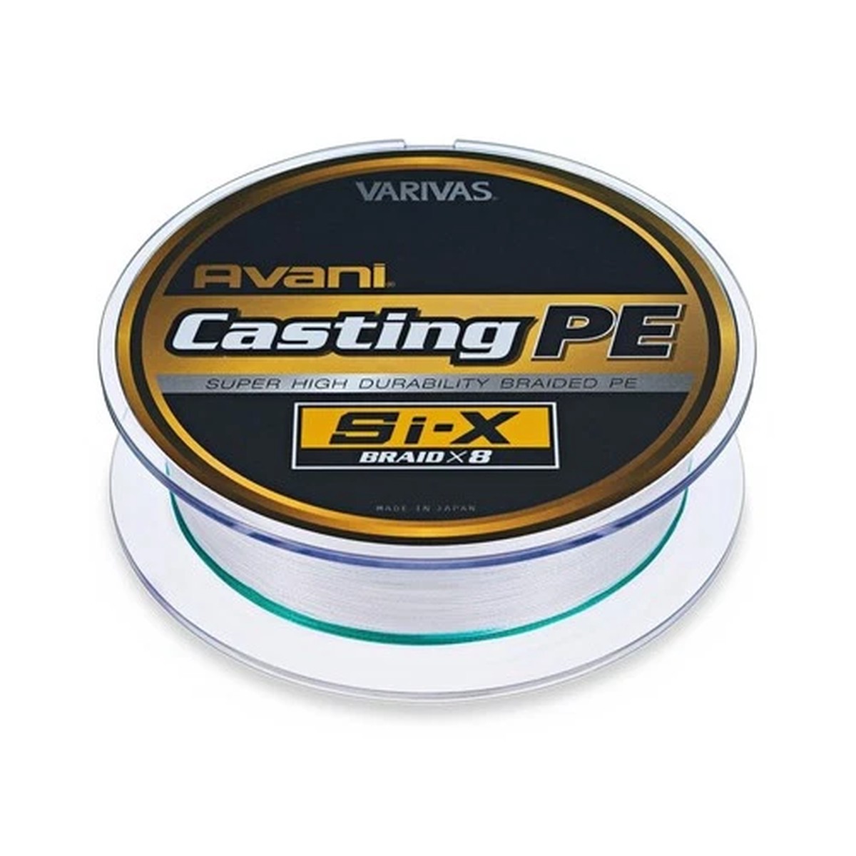 VARIVAS Avani Casting Si-X PE Line 300m #12 160lb 8-strand White