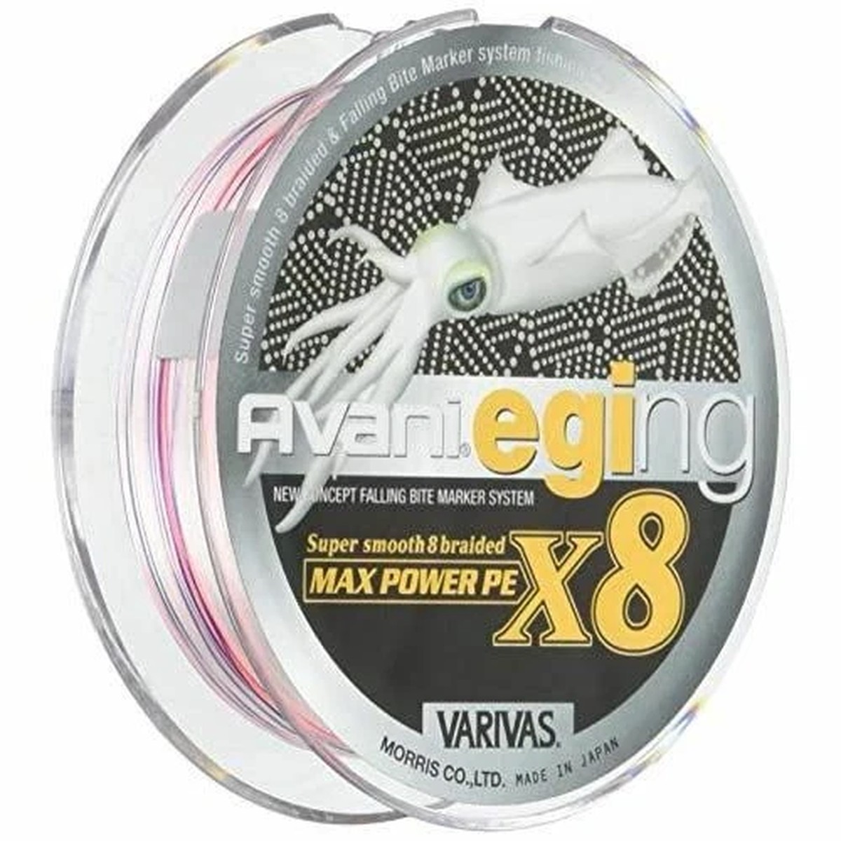 VARIVAS Avani Eging Max Power PE X8 150m #0.6 14.5lb PE Braid Line New