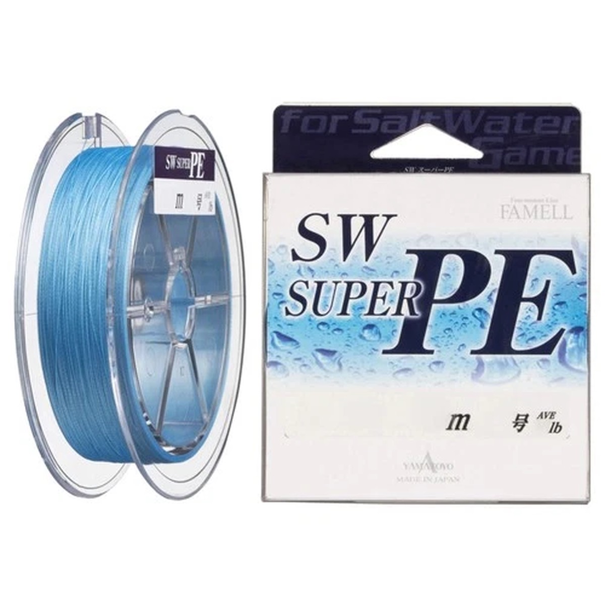 YAMATOYO PE Line SW Super PE 150m #1 15lb 4 Pieces Blue