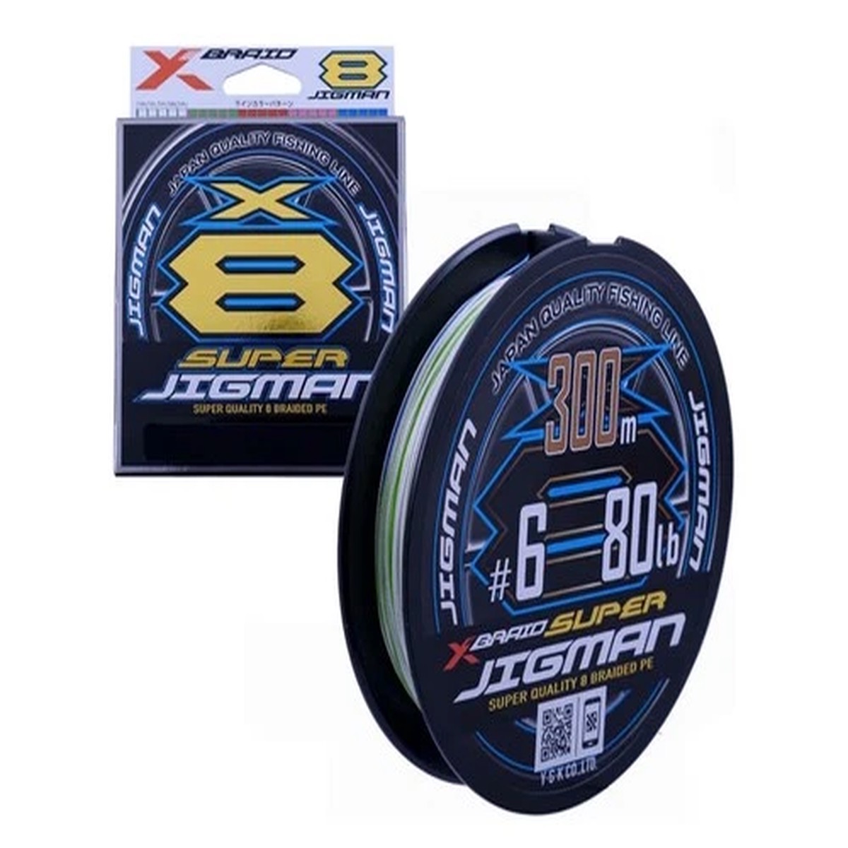 YGK X-Braid SUPER JIGMAN X8 High Power PE Line Variations choose size,from Japan
