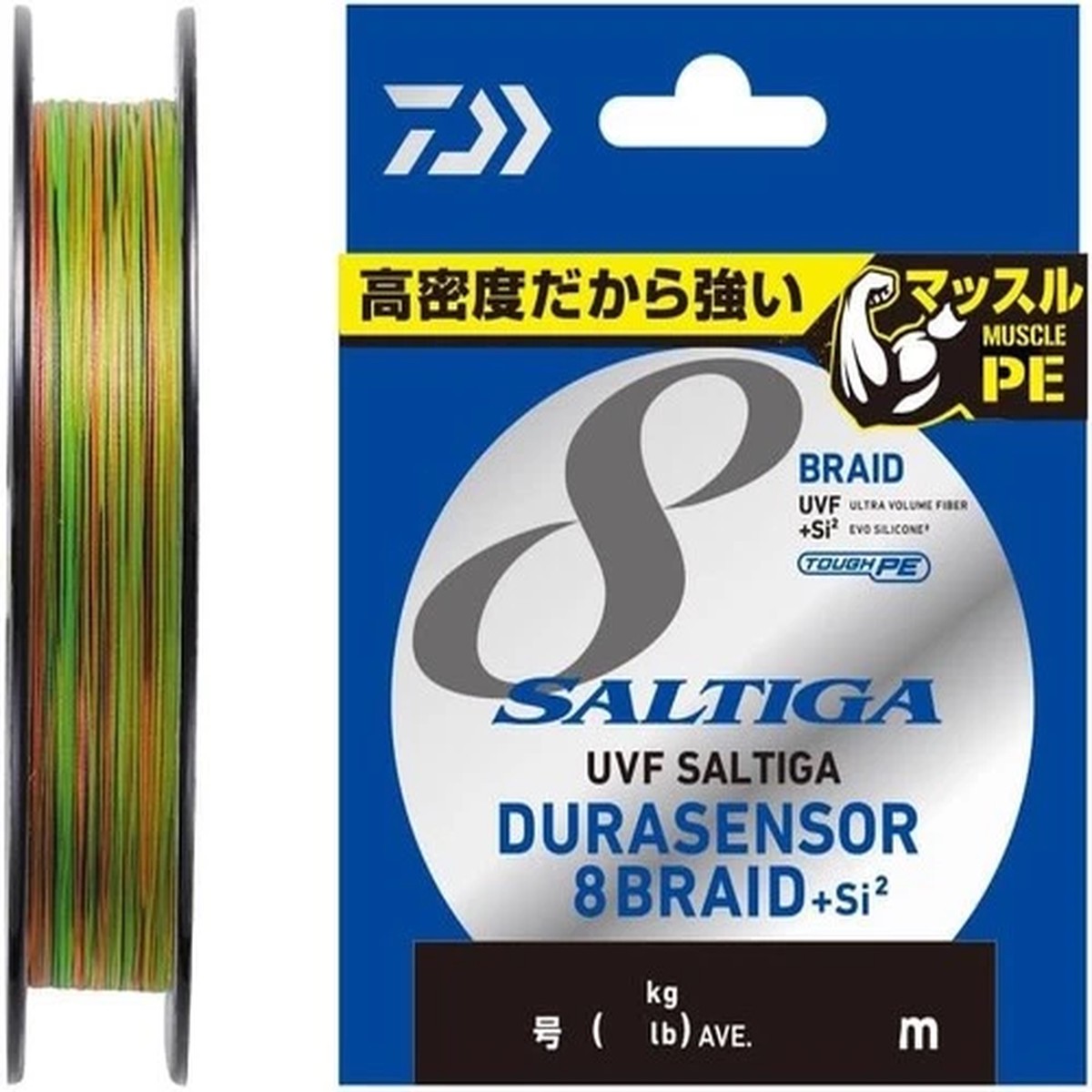 DAIWA UVF Saltiga Dura Sensor X8 Braided Fishing Line 300m Multicolor JDM NEW