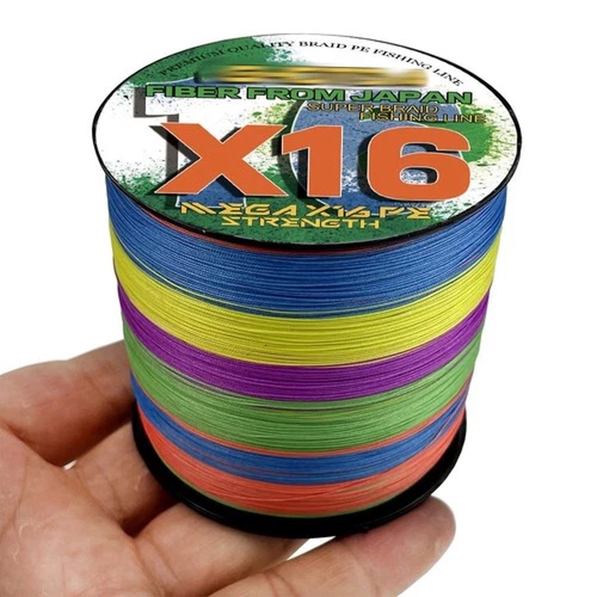 16Strands Fishing Line 300M Super Strong Dynema Braided Fishing Line 25LB-125LB