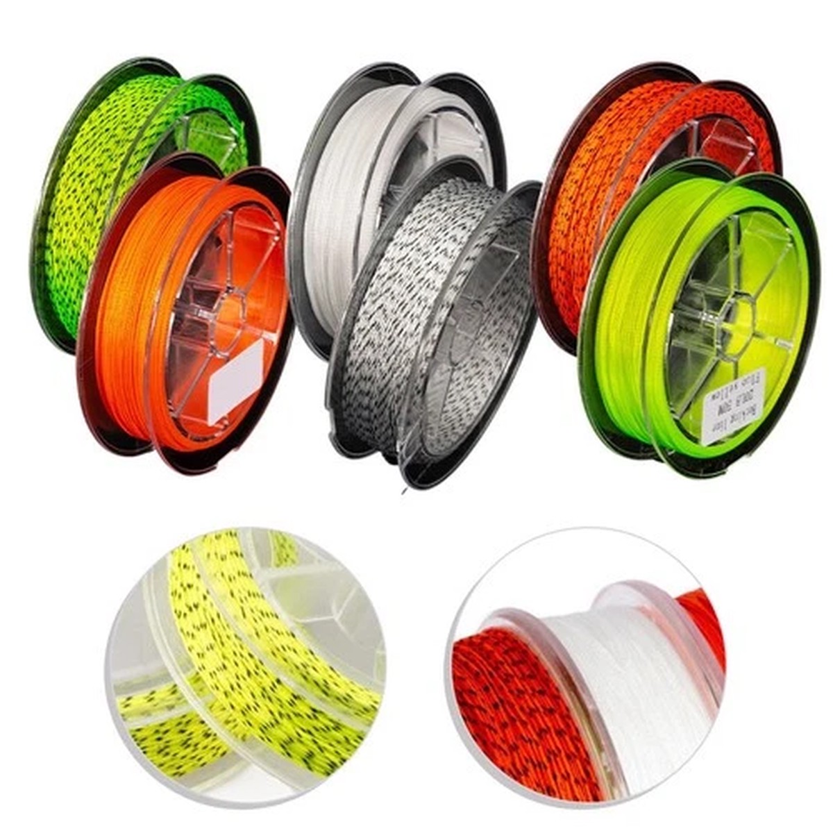 50m Fishing Backing Line with 20lb Test for Easy Knotting and Crimping
