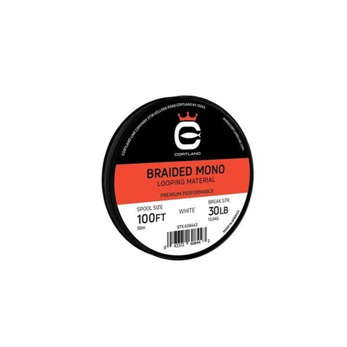 Cortland Braided Mono Looping Material - 100ft