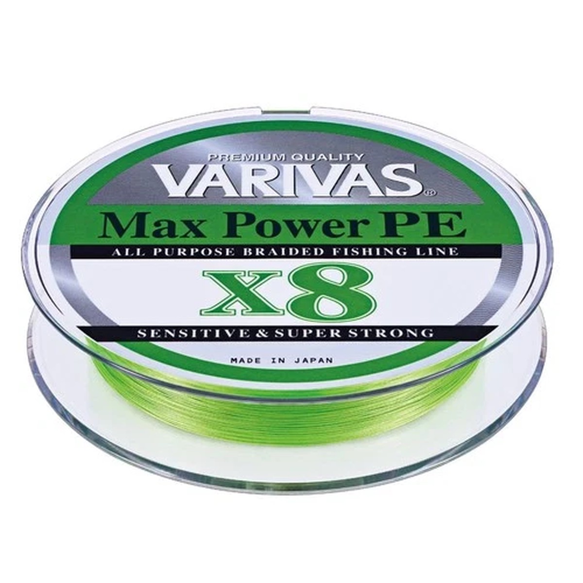 VARIVAS Line Max Power PE X8 Lime Green 150m No. 1