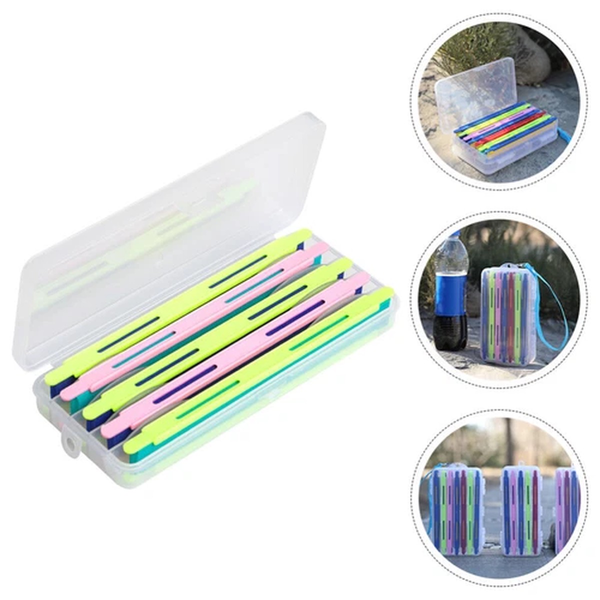 1 Set Fishing Line Holders Fishing Wire Winding Boards Line Winding Boards