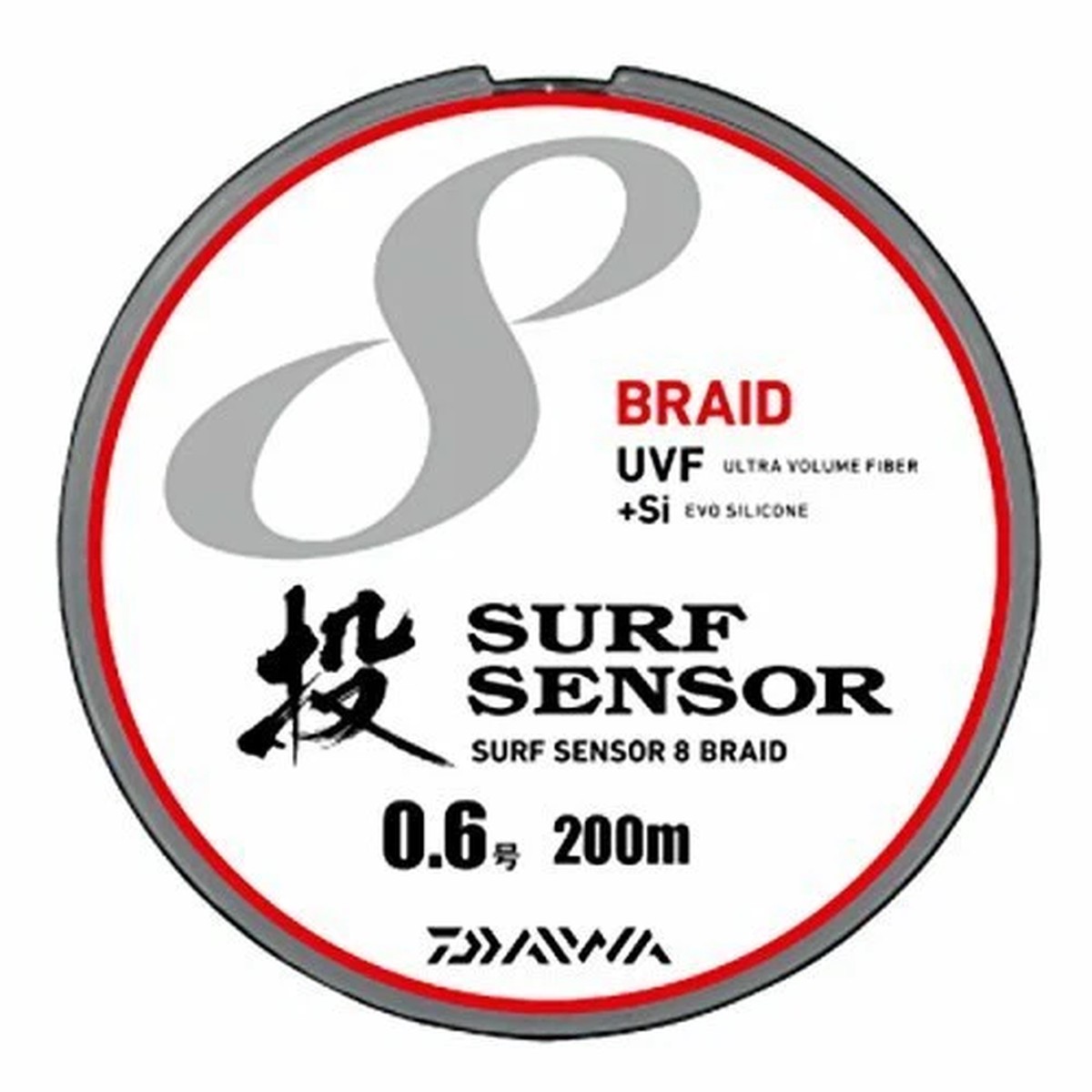 Daiwa PE Line UVF URF SENSOR 8Braid+Si 200m #0.6 Multi Fishing Line New
