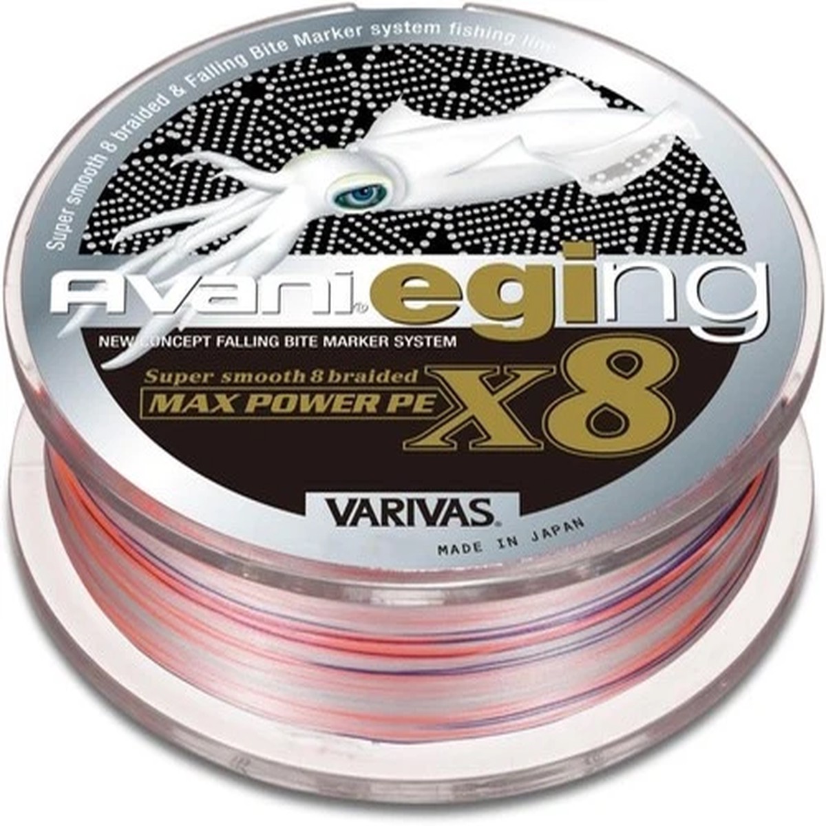 VARIVAS Avani Eging Max Power PE X8 150m #1 20.2lb PE Braid Line NEW from Japan