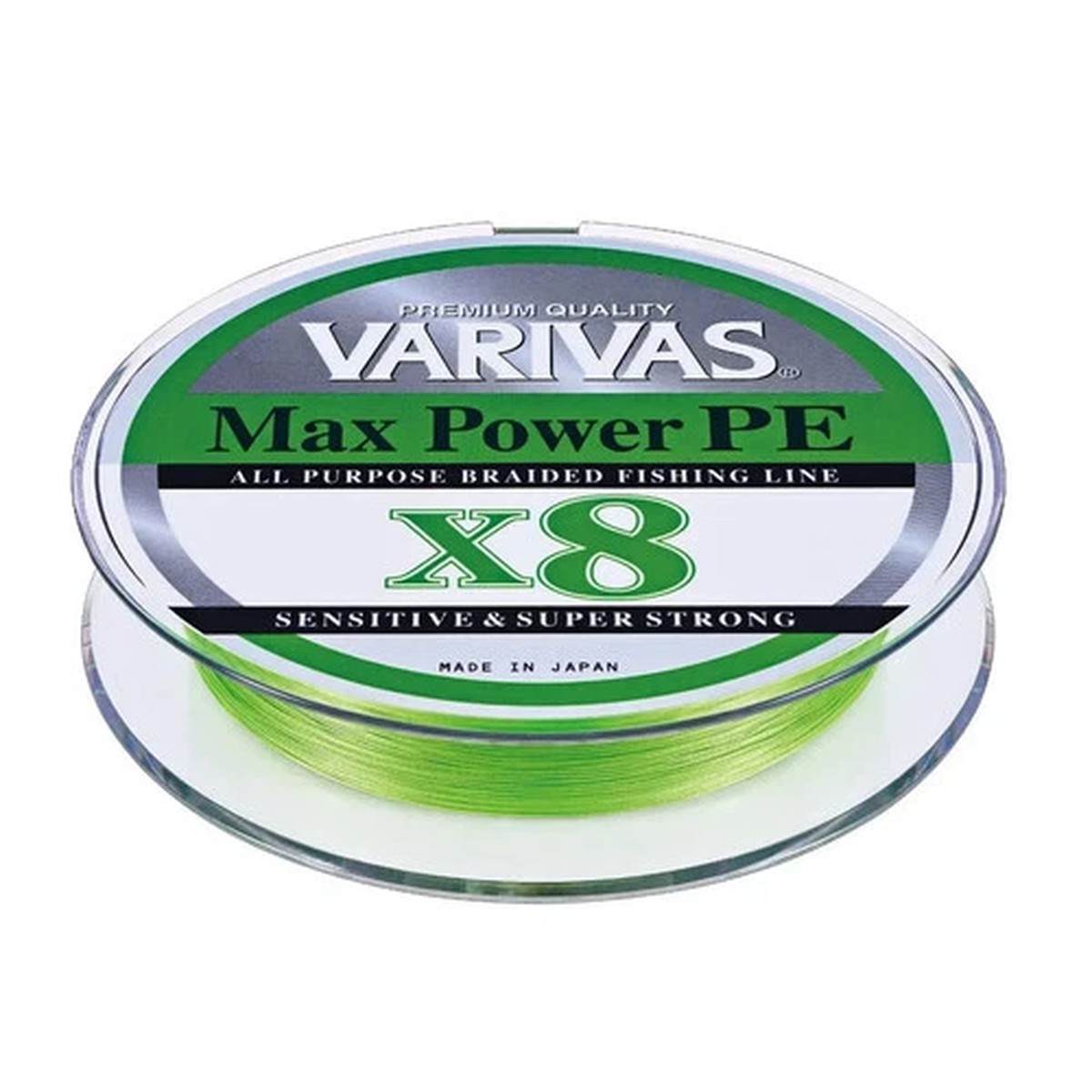 VARIVAS Max Power PE X8 Line Lime Green 200m Multiple Sizes Available Fr Japan