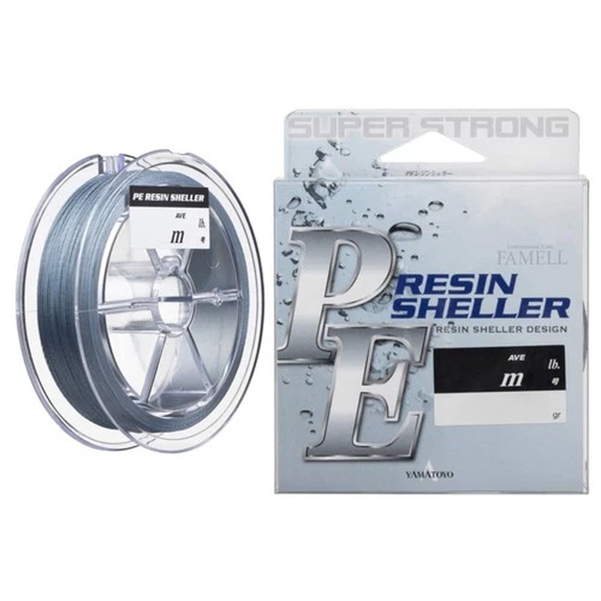 Yamatoyo Tegus (Yamatoyo) PE Resin Sheller 200m Gray No. 3 (36LB)