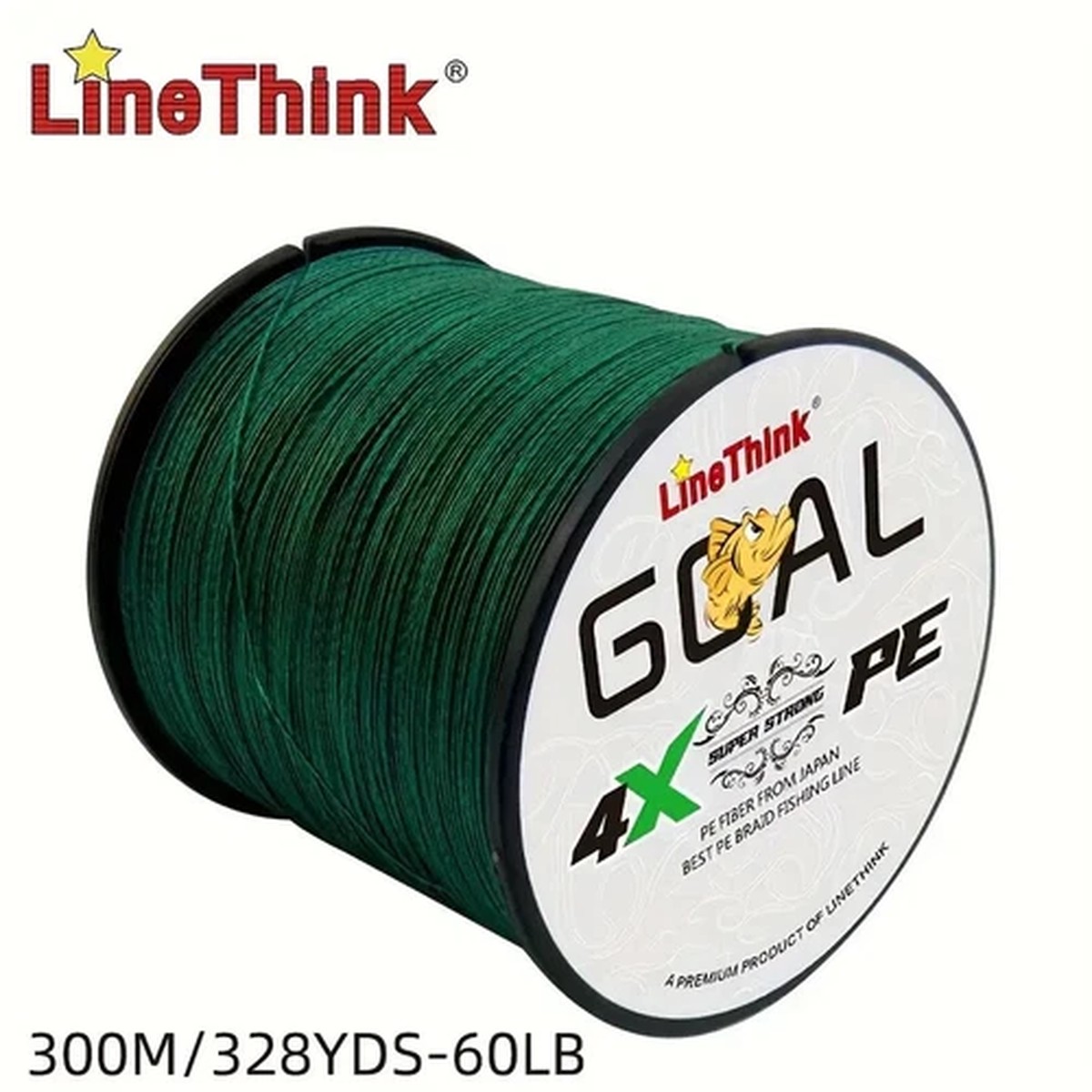 300M ,27 KG,0.37mm Strong Braided Fishing Line, Smooth Casting,High Strength UK