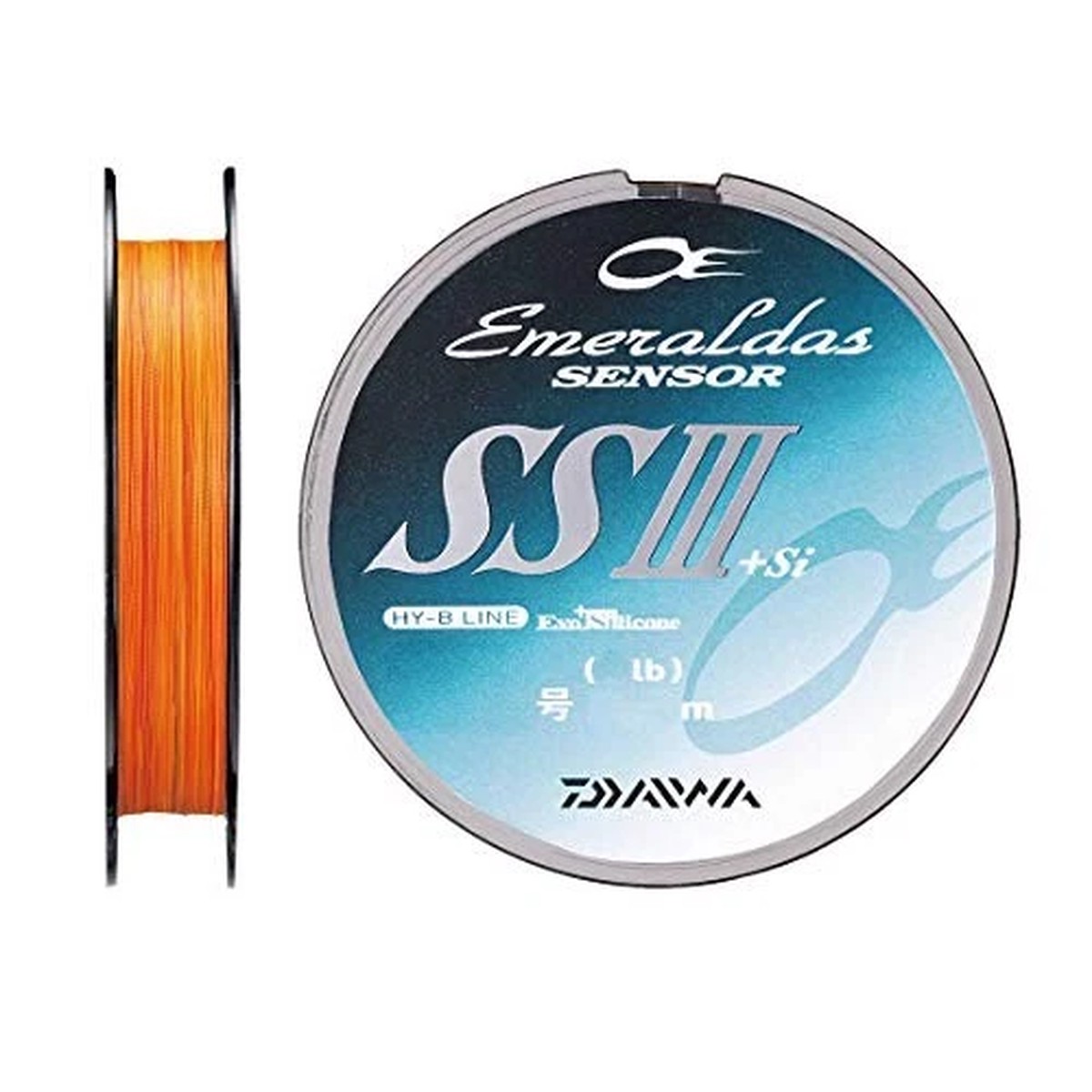 Daiwa Fluoro Line Emeraldas SS3+Si No. 0.8 656.4 ft (200 m) Orange (Color