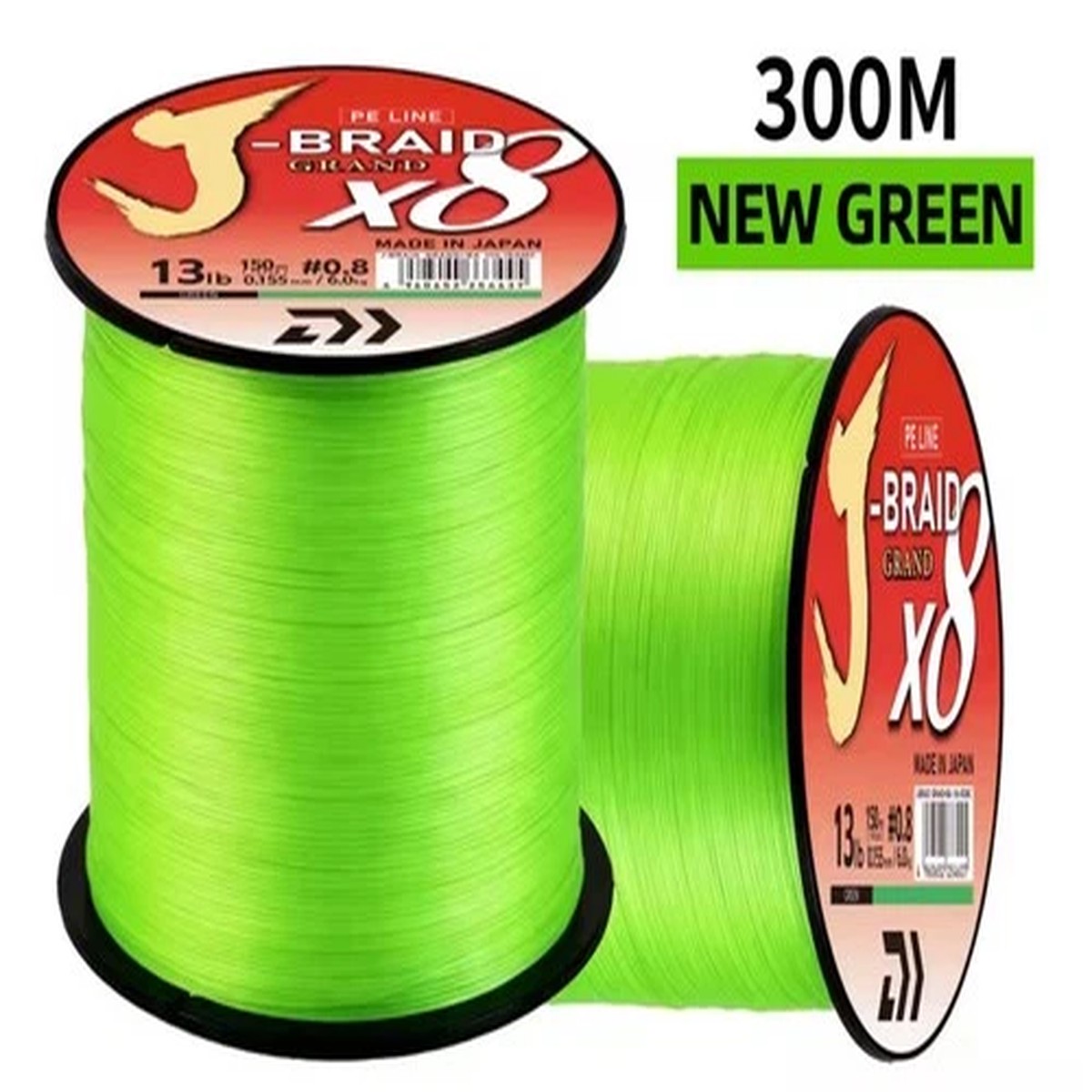 DAIWA J-Braid 8 Strand Sea Saltwater Braid Fishing Line Green 300m