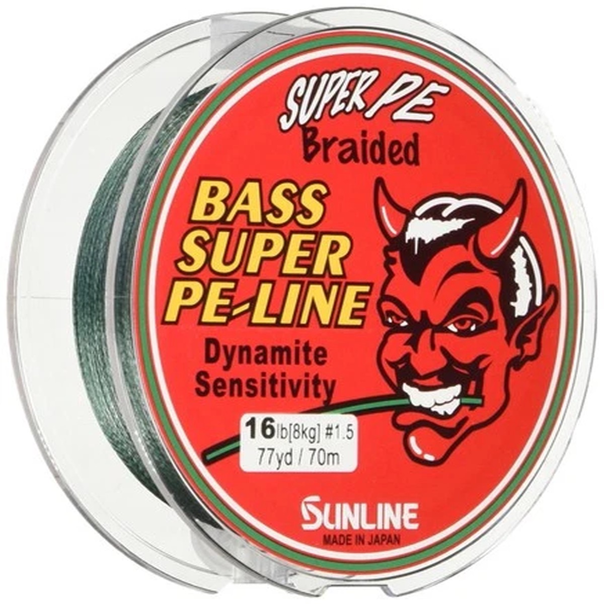 SUNLINE PE Line Bus Super 70m No. 4 46lb Deep Green