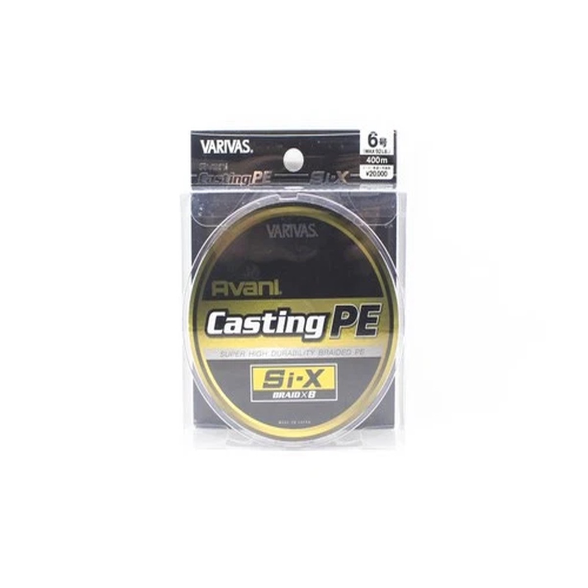 Varivas P.E Line Si-X Avani Casting PE 400m P.E 6 (1246)