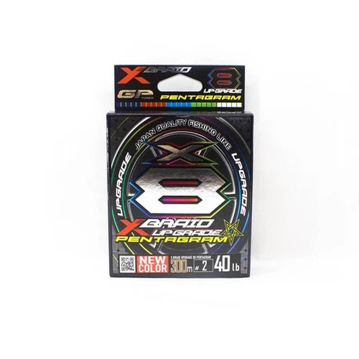 YGK P.E Line X Braid Upgrade Pentagram X8 300m P.E 2 40lb (3129)