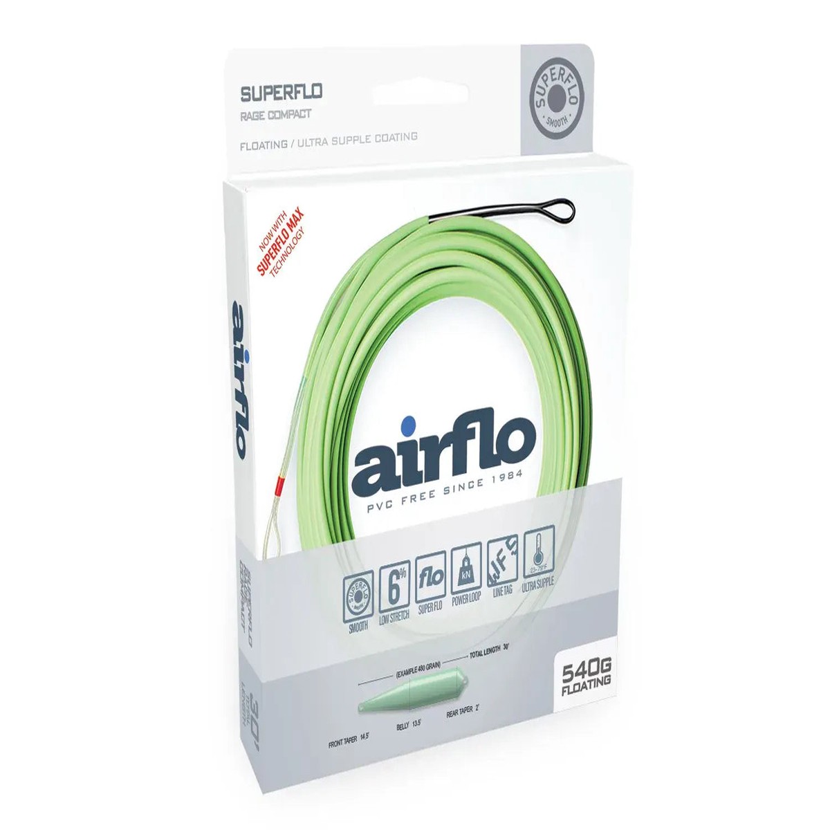 Airflo Superflo Max Rage Compact Floating Line