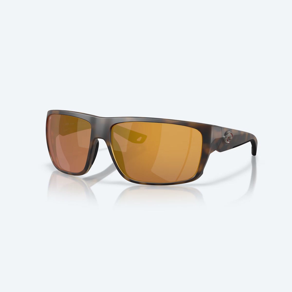 Costa Men's Fly Line 580G Matte Tortoise Frame w/ Gold Mirror Lens