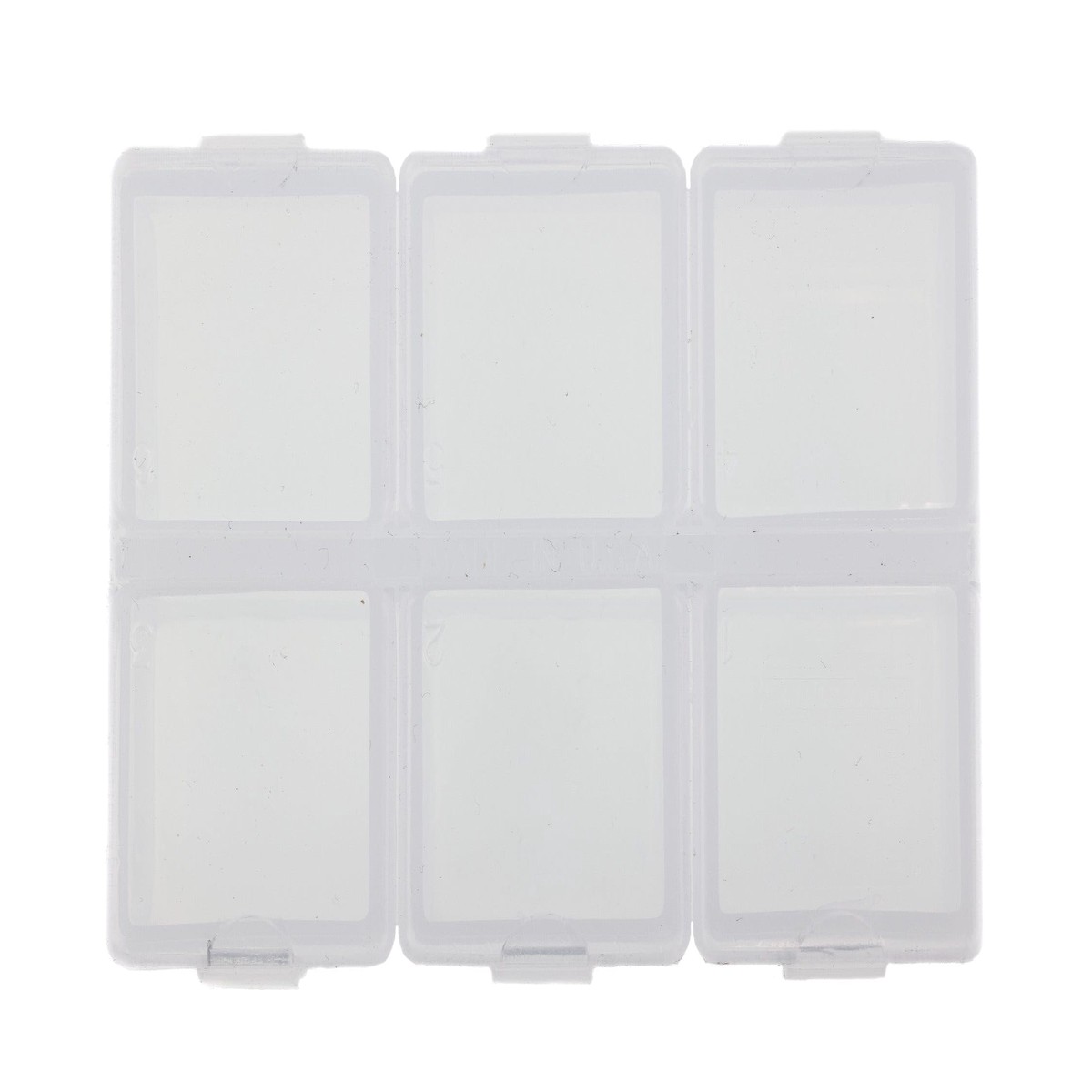 Hareline Flip Cap Box - 6 Compartments