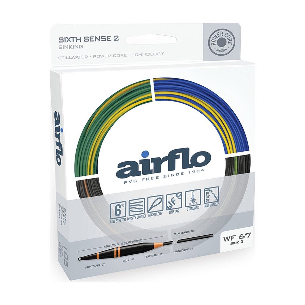 Airflo Sixth Sense 2 Sink 7 Fly Line