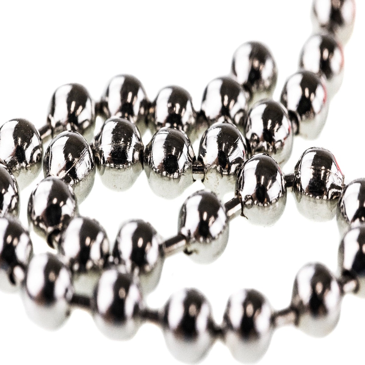 Hareline Stainless Steel Bead Chain Eyes