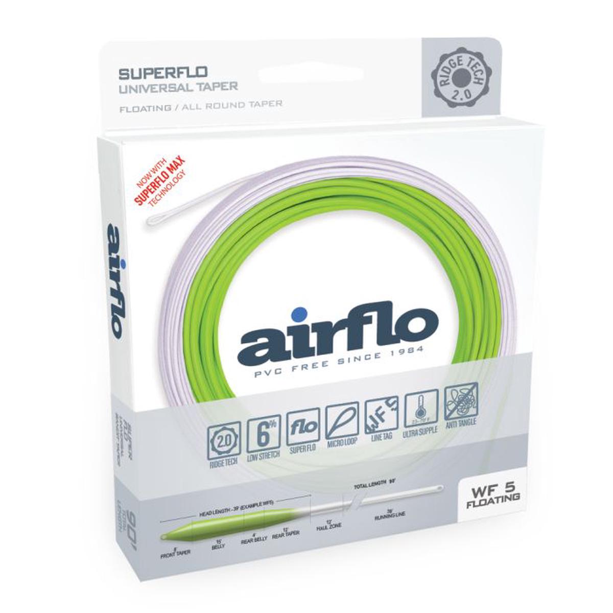 Airflo Superflo Max Ridge 2.0 Universal Taper Fly Lines
