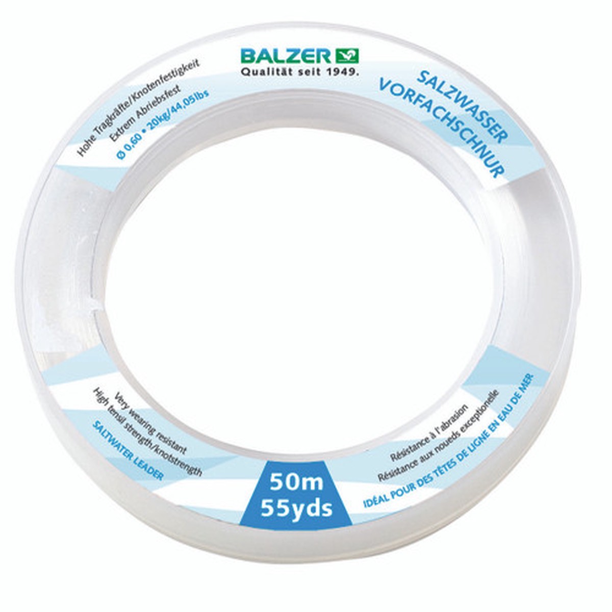 BALZER SALTWATER LEADER LINE 0.70mm/ 50M Monofilament Line