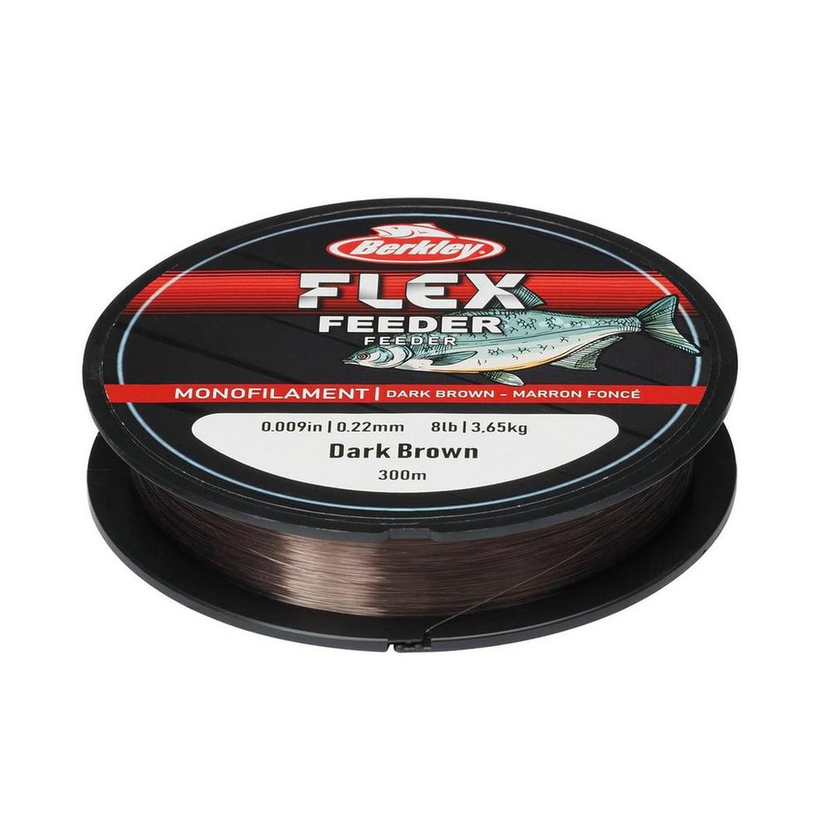 Berkley Flex SS Feeder Mono Line 300m Dark Brown - 0.25mm 11lb/4.8kg