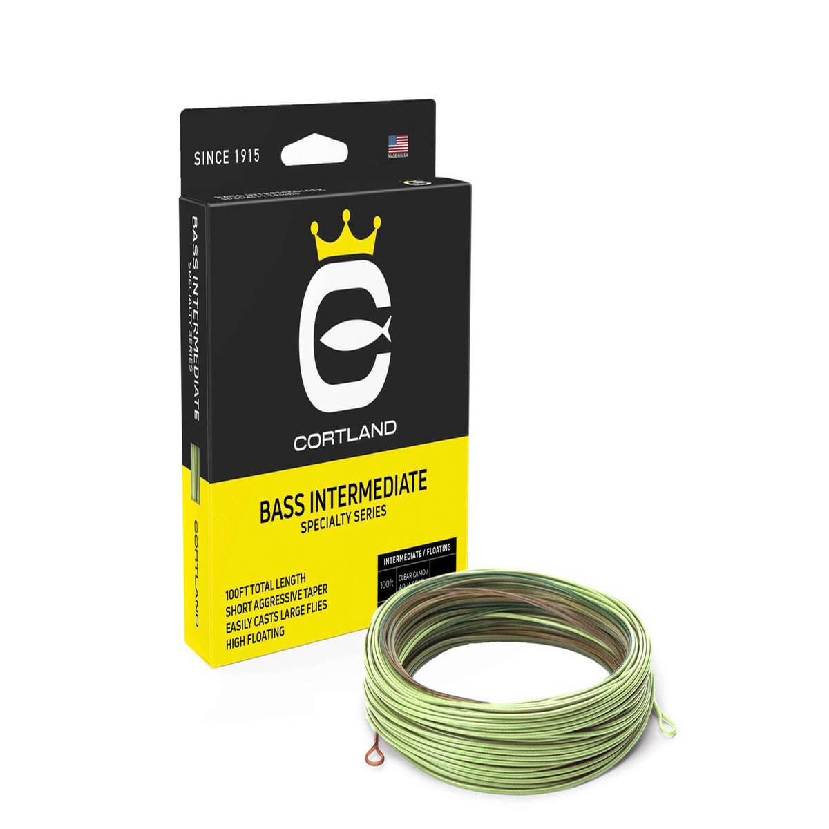 Cortland Bass Intermediate Fly Line