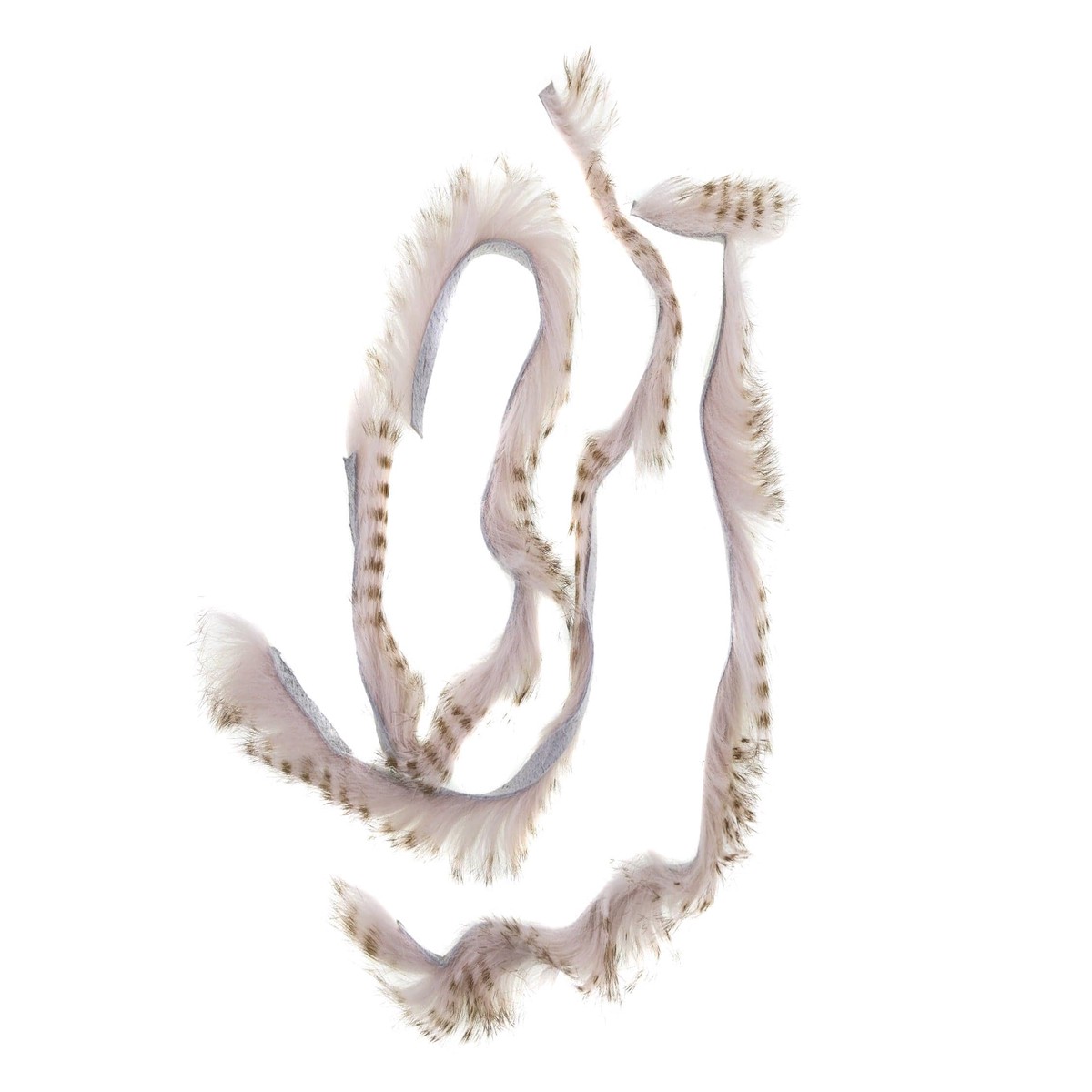 Hareline Olive-Barred Magnum Rabbit Fur Strips