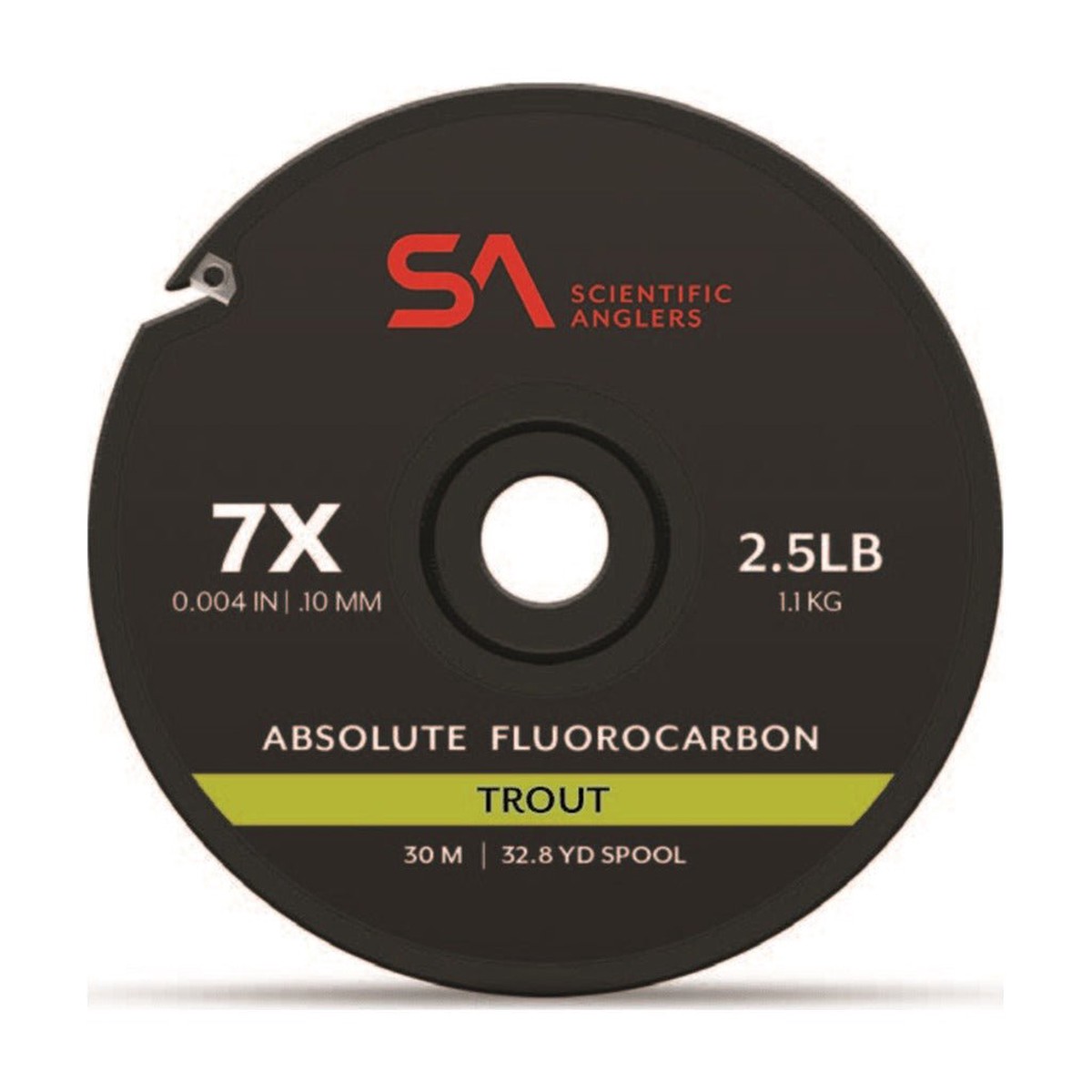 Scientific Anglers Absolute Fluorocarbon Trout Tippet - 30m